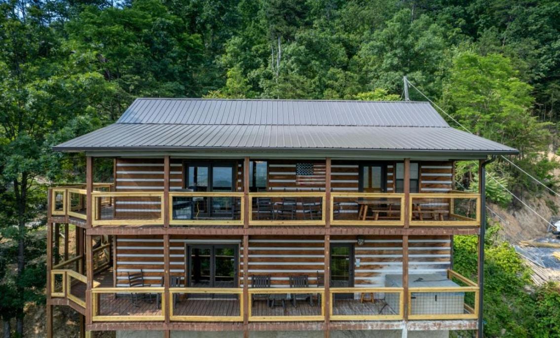 Smoky View With A Twist Villa Pigeon Forge Buitenkant foto