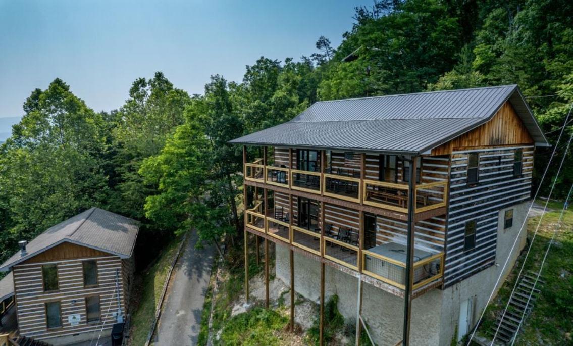 Smoky View With A Twist Villa Pigeon Forge Buitenkant foto